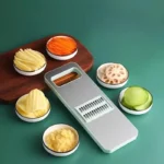 7-in-1 Multifunctional Vegetable Slicer & Grater Set – Manual Kitchen Cutter for Potatoes, Carrots, Cucumbers -trendlymart (14)