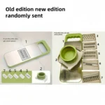 7-in-1 Multifunctional Vegetable Slicer & Grater Set – Manual Kitchen Cutter for Potatoes, Carrots, Cucumbers -trendlymart (14)