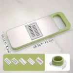 7-in-1 Multifunctional Vegetable Slicer & Grater Set – Manual Kitchen Cutter for Potatoes, Carrots, Cucumbers -trendlymart (14)