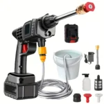 Cordless Electric Pressure Washer 30 Bar (435 PSI) – SQ06 Lithium-Ion Battery