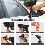 Cordless Electric Pressure Washer 30 Bar (435 PSI) – SQ06 Lithium-Ion Battery-trendlymart (12)