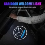 LED Car Door Welcome Ghost Shadow Projector Lights – Plug & Play Universal Fit-trendlymart (8)
