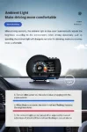 P6 OBD2 Car Head Up Display (HUD) – GPS Digital Speedometer & Multi-Function Smart Gauge with RPM, Temperature & Alarm System -trendlymart (11)