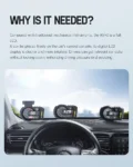 Premium Car Head Up Display OBD2 & GPS Advanced HUD Pakistan-trendlymart (23)
