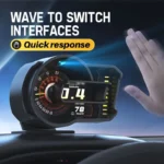 Premium Car Head Up Display OBD2 & GPS Advanced HUD Pakistan-trendlymart (23)