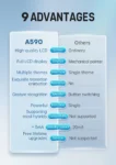 Premium Car Head Up Display OBD2 & GPS Advanced HUD Pakistan-trendlymart (23)