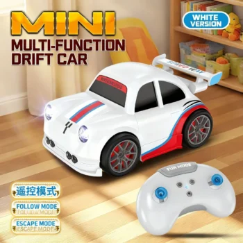 Mini Smart Sensing AI Interactive Car 2.4GHz - 3-in-1 Remote Control, Follow-Me & Escape Mode